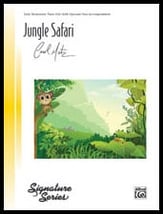 Jungle Safari piano sheet music cover